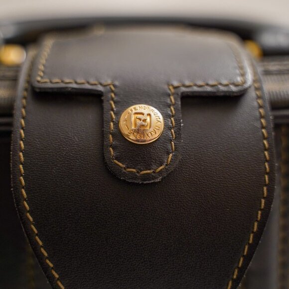 Fendi 1970's Monogram-Print Suitcase - Picture 4 of 11